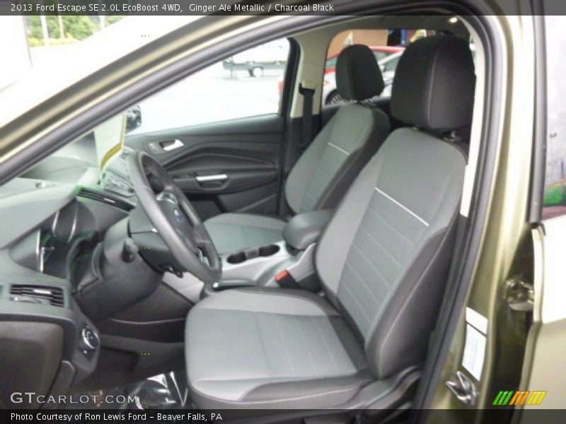 Ginger Ale Metallic / Charcoal Black 2013 Ford Escape SE 2.0L EcoBoost 4WD