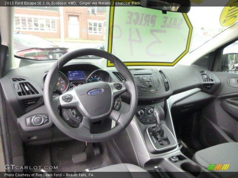 Ginger Ale Metallic / Charcoal Black 2013 Ford Escape SE 2.0L EcoBoost 4WD