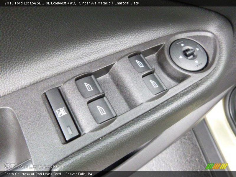 Ginger Ale Metallic / Charcoal Black 2013 Ford Escape SE 2.0L EcoBoost 4WD