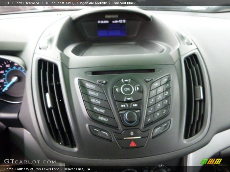 Ginger Ale Metallic / Charcoal Black 2013 Ford Escape SE 2.0L EcoBoost 4WD