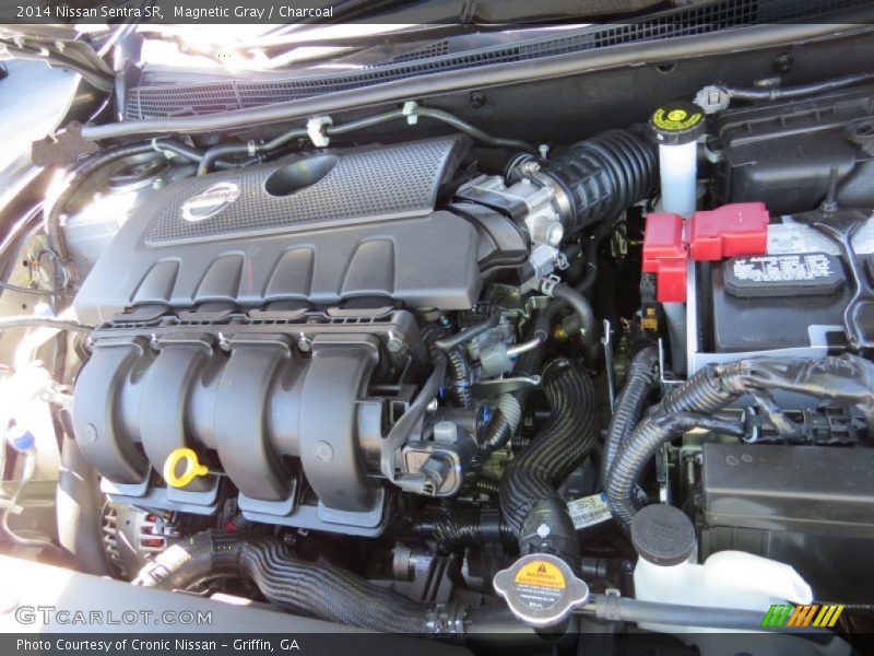 Magnetic Gray / Charcoal 2014 Nissan Sentra SR
