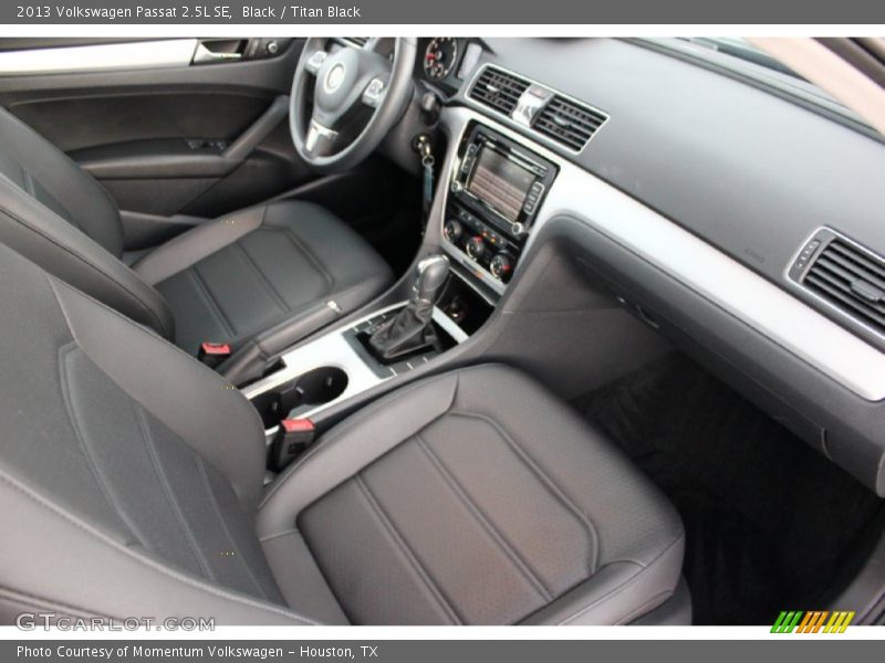 Black / Titan Black 2013 Volkswagen Passat 2.5L SE