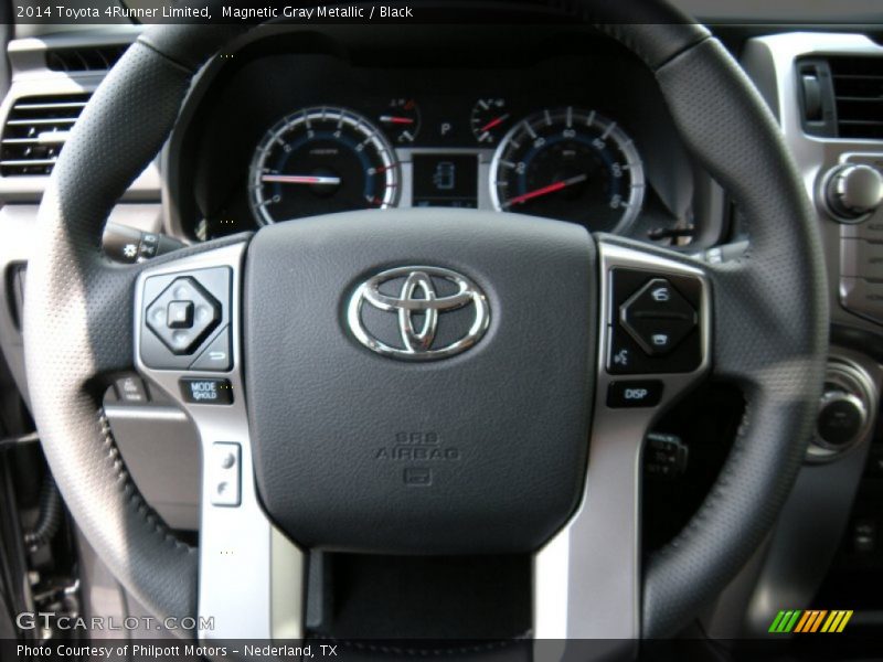 Magnetic Gray Metallic / Black 2014 Toyota 4Runner Limited