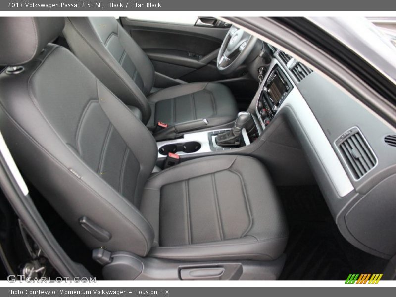 Black / Titan Black 2013 Volkswagen Passat 2.5L SE