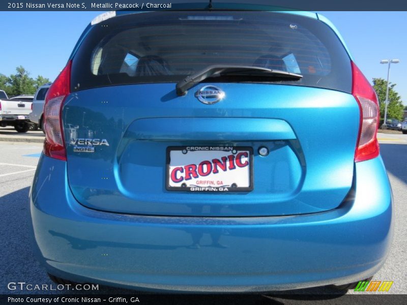 Metallic Peacock / Charcoal 2015 Nissan Versa Note S