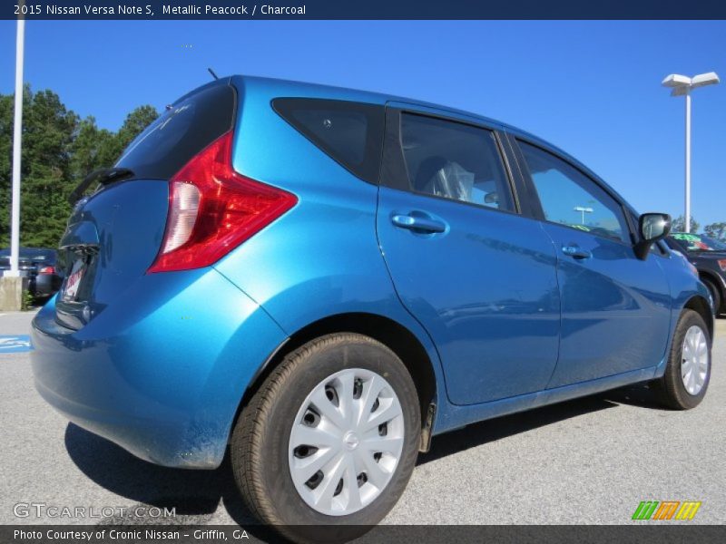 Metallic Peacock / Charcoal 2015 Nissan Versa Note S