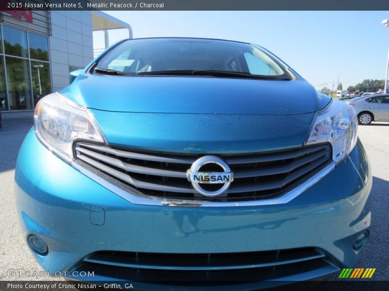 Metallic Peacock / Charcoal 2015 Nissan Versa Note S