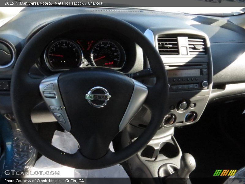 Metallic Peacock / Charcoal 2015 Nissan Versa Note S