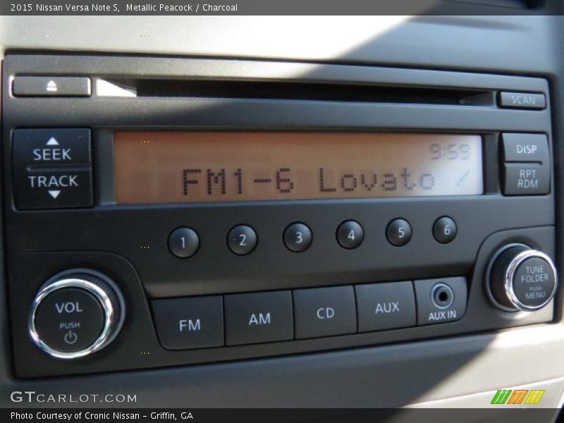 Audio System of 2015 Versa Note S