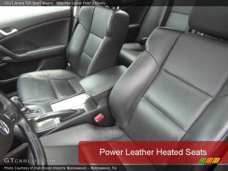 Graphite Luster Pearl / Ebony 2011 Acura TSX Sport Wagon