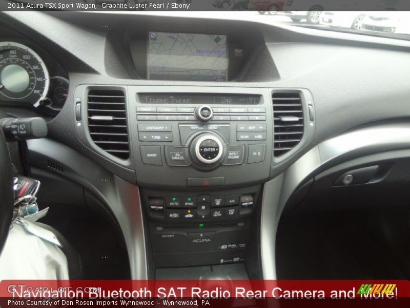 Graphite Luster Pearl / Ebony 2011 Acura TSX Sport Wagon