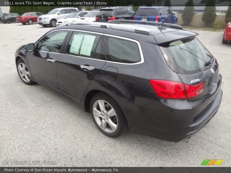 Graphite Luster Pearl / Ebony 2011 Acura TSX Sport Wagon