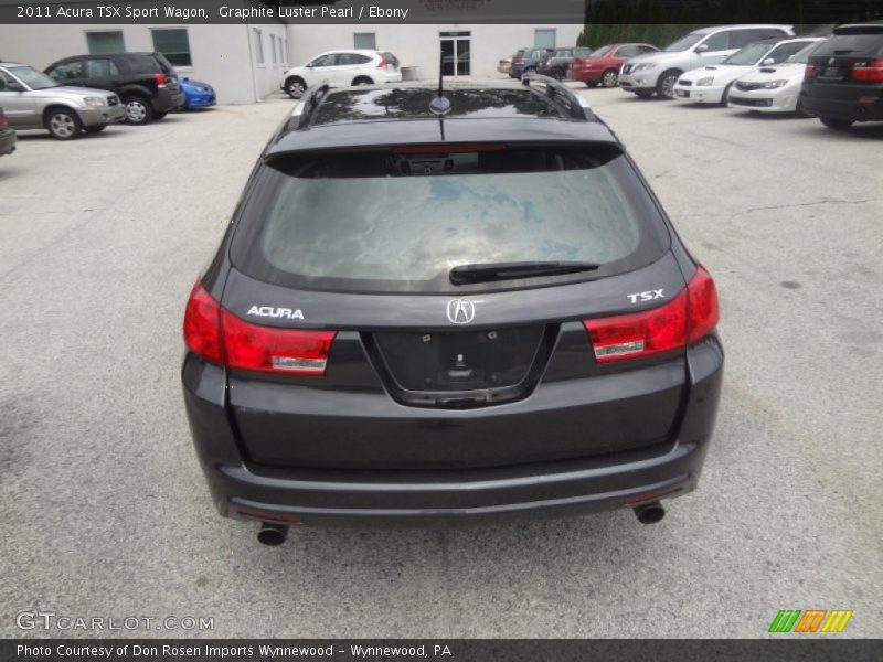 Graphite Luster Pearl / Ebony 2011 Acura TSX Sport Wagon