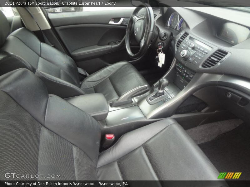 Graphite Luster Pearl / Ebony 2011 Acura TSX Sport Wagon