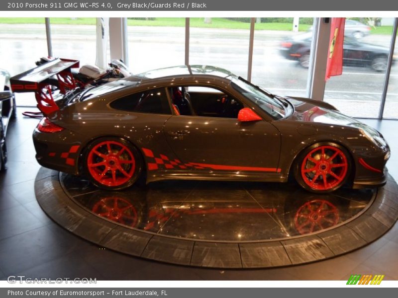 Grey Black/Guards Red / Black 2010 Porsche 911 GMG WC-RS 4.0