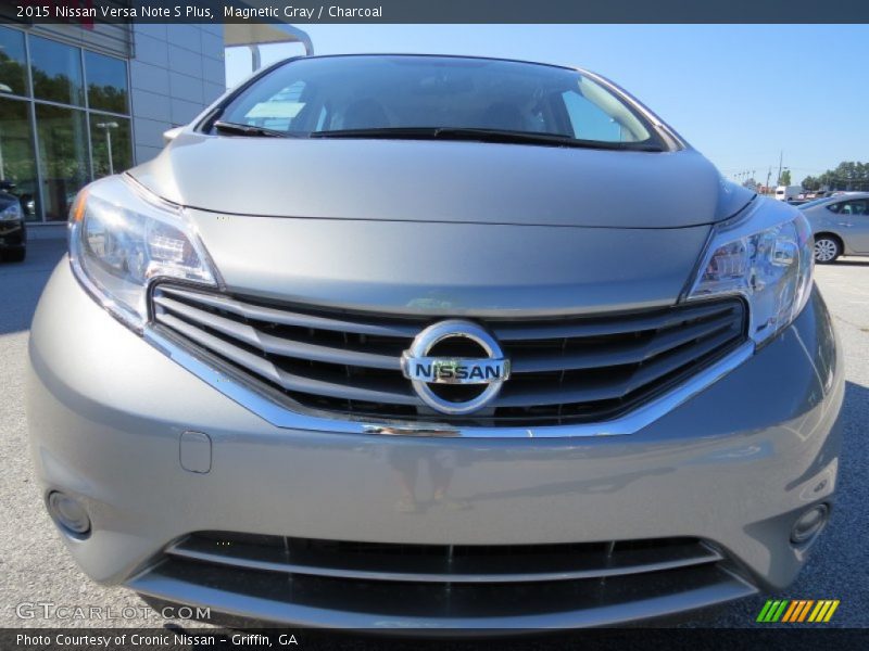 Magnetic Gray / Charcoal 2015 Nissan Versa Note S Plus