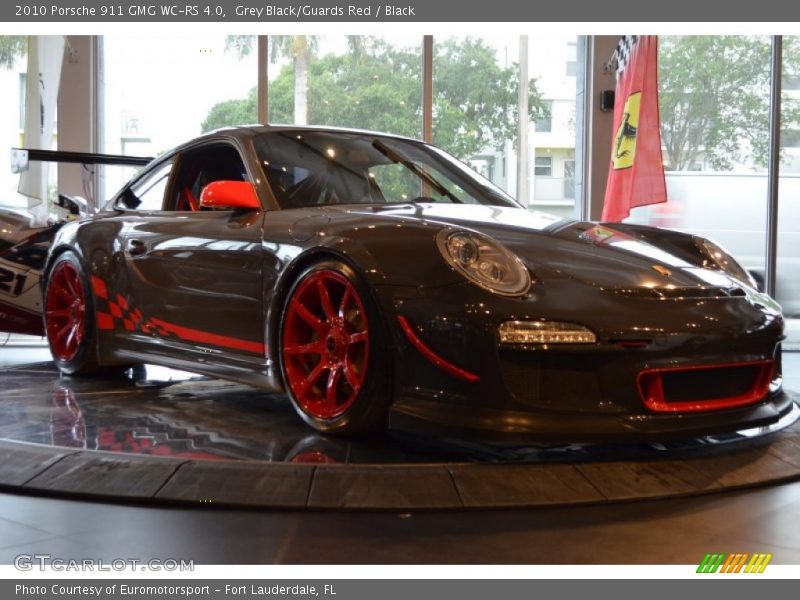 Grey Black/Guards Red / Black 2010 Porsche 911 GMG WC-RS 4.0