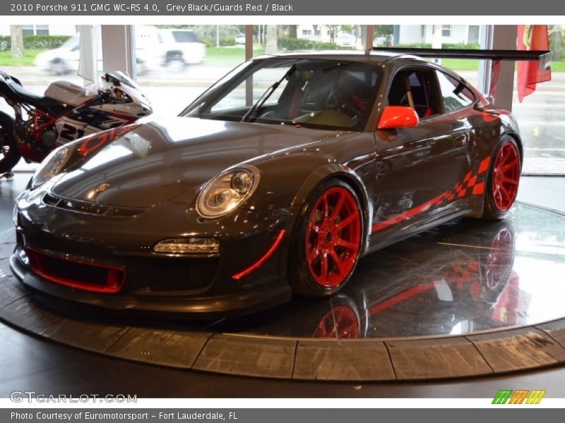 Grey Black/Guards Red / Black 2010 Porsche 911 GMG WC-RS 4.0