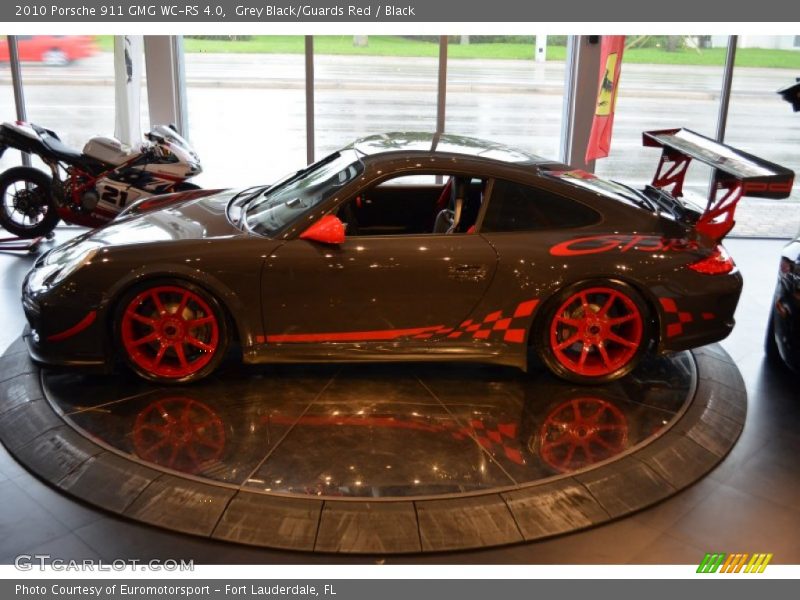 Grey Black/Guards Red / Black 2010 Porsche 911 GMG WC-RS 4.0