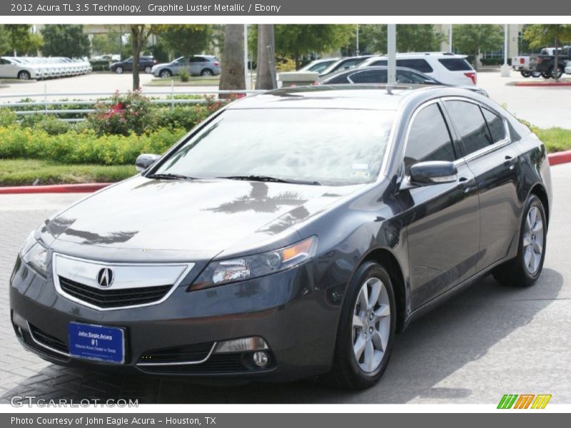 Graphite Luster Metallic / Ebony 2012 Acura TL 3.5 Technology