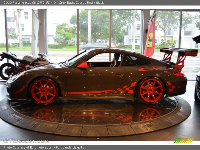  2010 911 GMG WC-RS 4.0 Grey Black/Guards Red