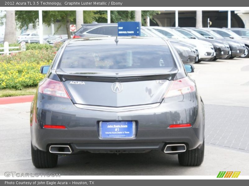 Graphite Luster Metallic / Ebony 2012 Acura TL 3.5 Technology