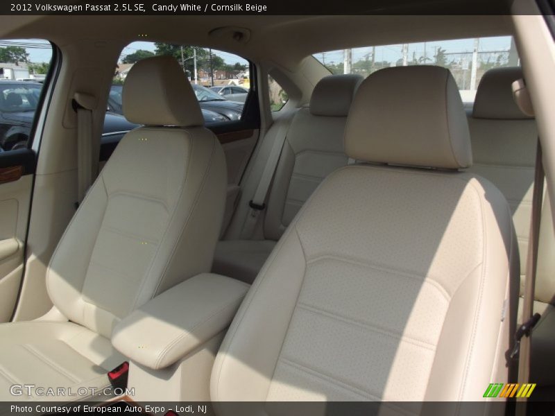 Candy White / Cornsilk Beige 2012 Volkswagen Passat 2.5L SE