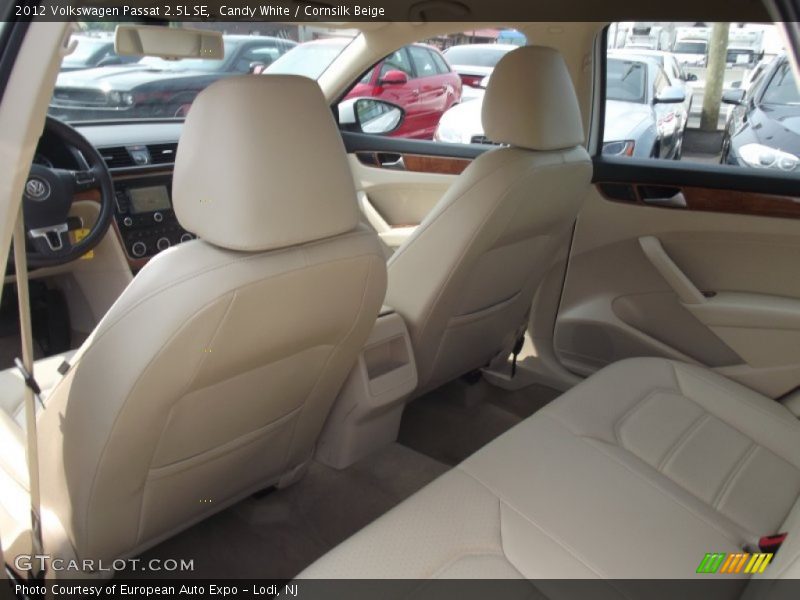 Candy White / Cornsilk Beige 2012 Volkswagen Passat 2.5L SE