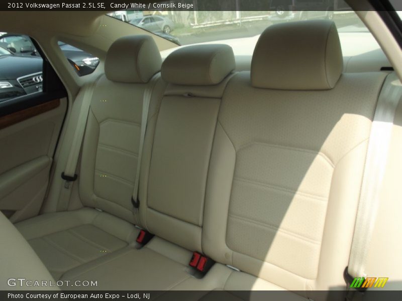Candy White / Cornsilk Beige 2012 Volkswagen Passat 2.5L SE