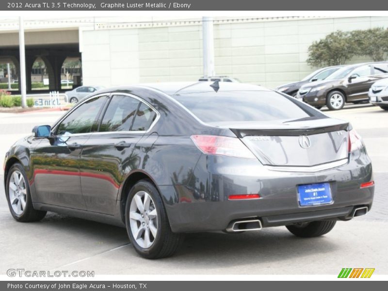 Graphite Luster Metallic / Ebony 2012 Acura TL 3.5 Technology