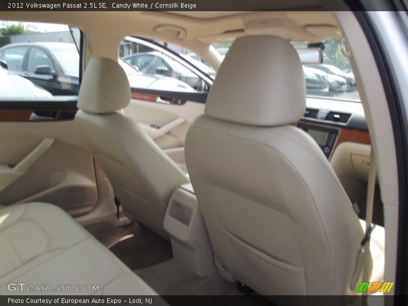 Candy White / Cornsilk Beige 2012 Volkswagen Passat 2.5L SE