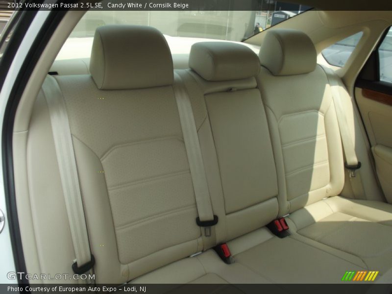 Candy White / Cornsilk Beige 2012 Volkswagen Passat 2.5L SE