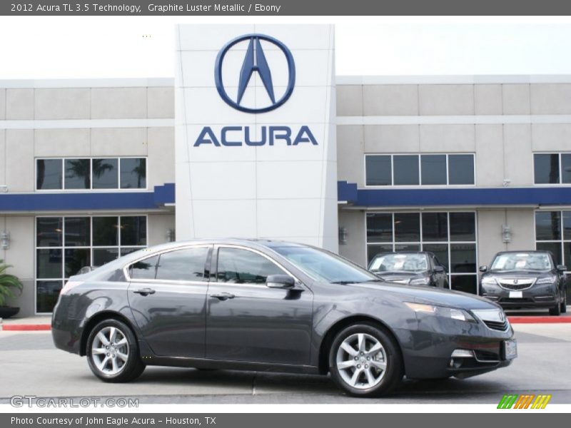 Graphite Luster Metallic / Ebony 2012 Acura TL 3.5 Technology