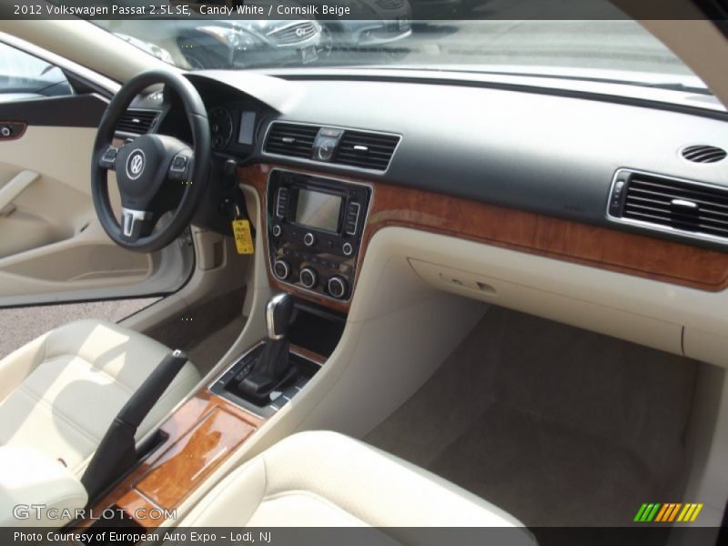 Candy White / Cornsilk Beige 2012 Volkswagen Passat 2.5L SE