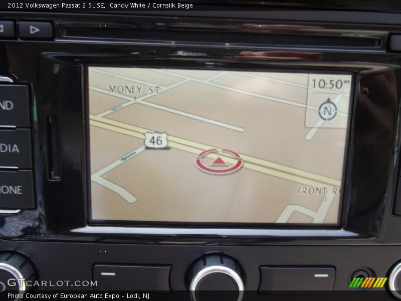 Candy White / Cornsilk Beige 2012 Volkswagen Passat 2.5L SE