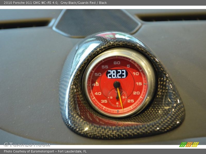  2010 911 GMG WC-RS 4.0 GMG WC-RS 4.0 Gauges