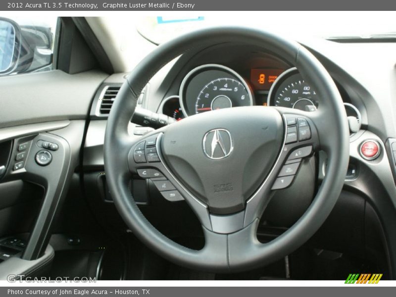 Graphite Luster Metallic / Ebony 2012 Acura TL 3.5 Technology