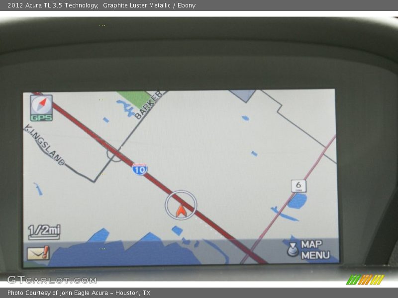 Graphite Luster Metallic / Ebony 2012 Acura TL 3.5 Technology