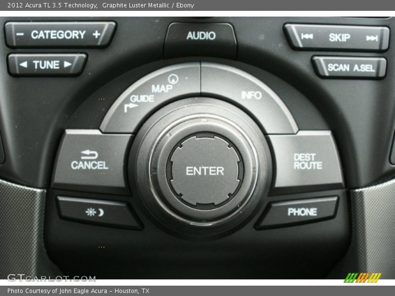 Graphite Luster Metallic / Ebony 2012 Acura TL 3.5 Technology