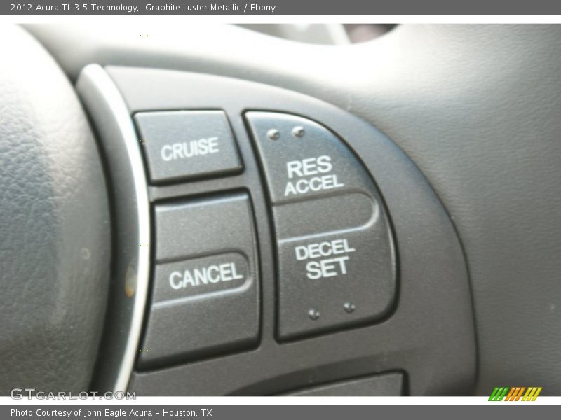 Graphite Luster Metallic / Ebony 2012 Acura TL 3.5 Technology
