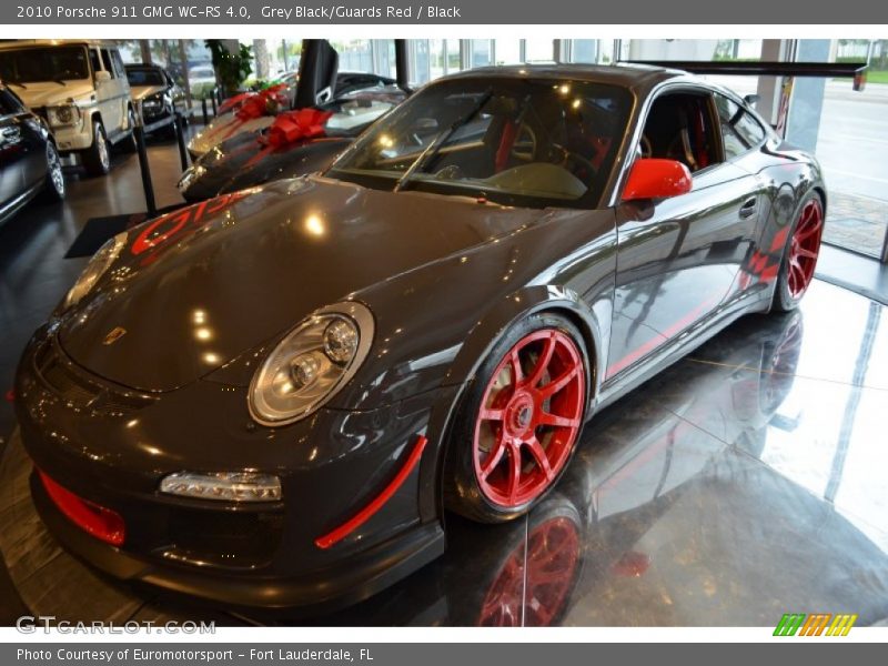 Grey Black/Guards Red / Black 2010 Porsche 911 GMG WC-RS 4.0