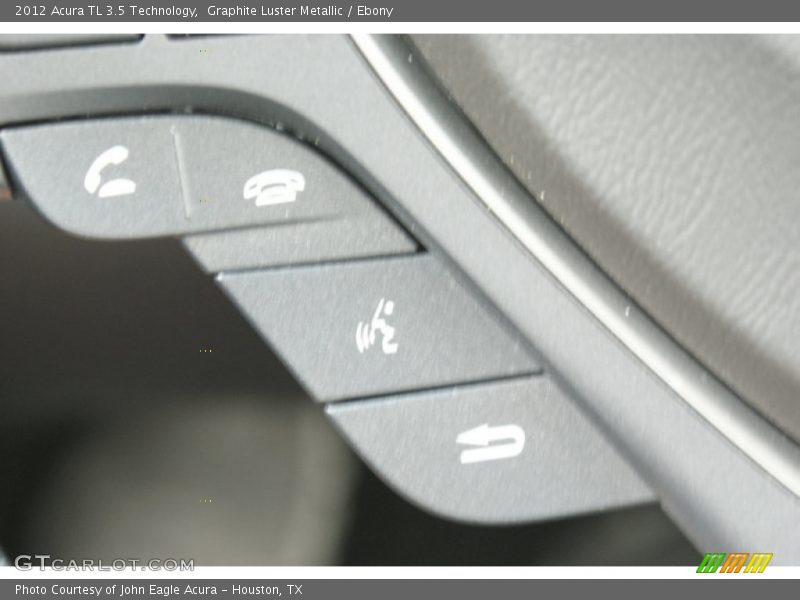 Graphite Luster Metallic / Ebony 2012 Acura TL 3.5 Technology