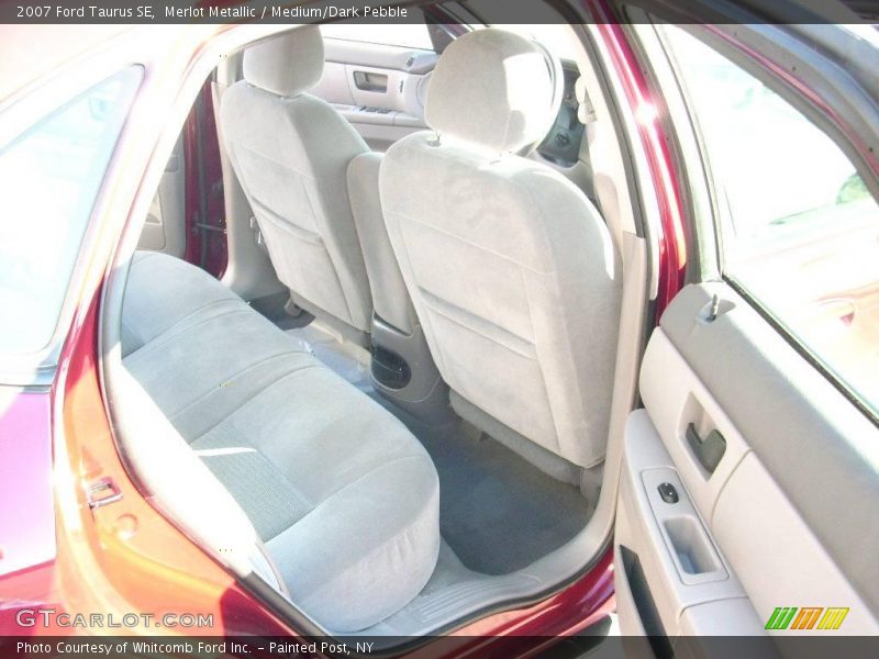 Merlot Metallic / Medium/Dark Pebble 2007 Ford Taurus SE
