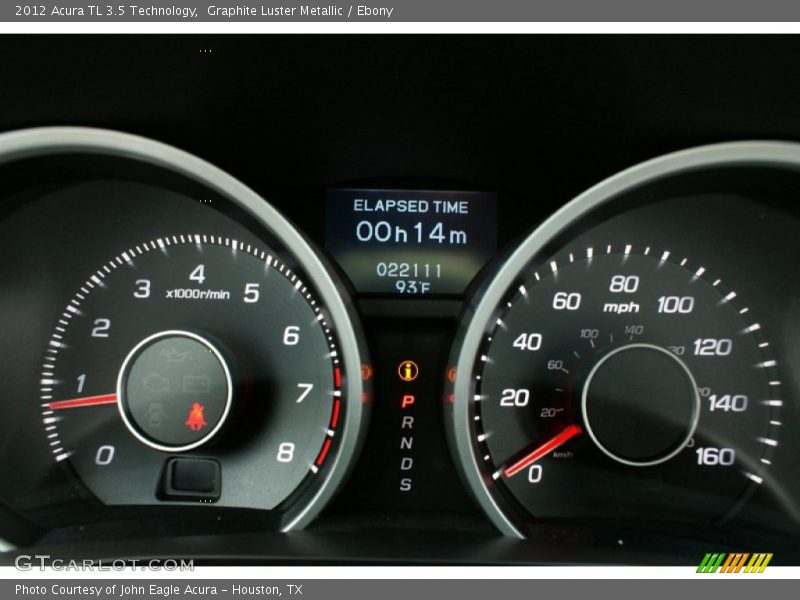 Graphite Luster Metallic / Ebony 2012 Acura TL 3.5 Technology
