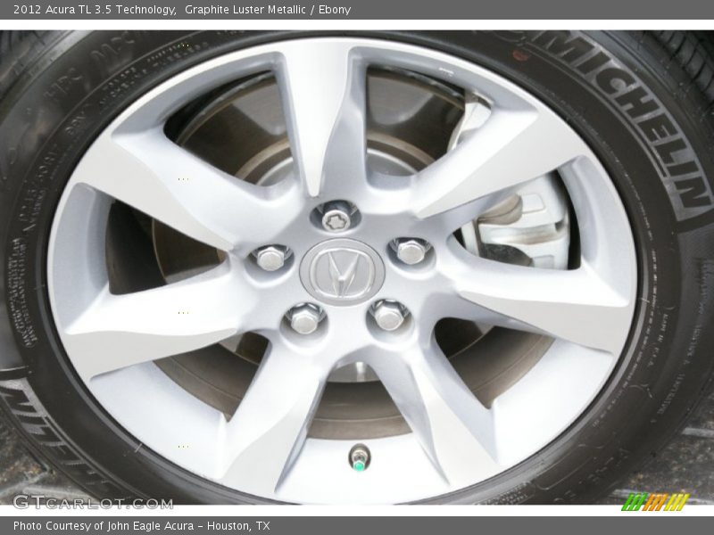 Graphite Luster Metallic / Ebony 2012 Acura TL 3.5 Technology
