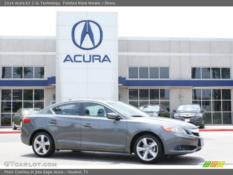 Polished Metal Metallic / Ebony 2014 Acura ILX 2.0L Technology