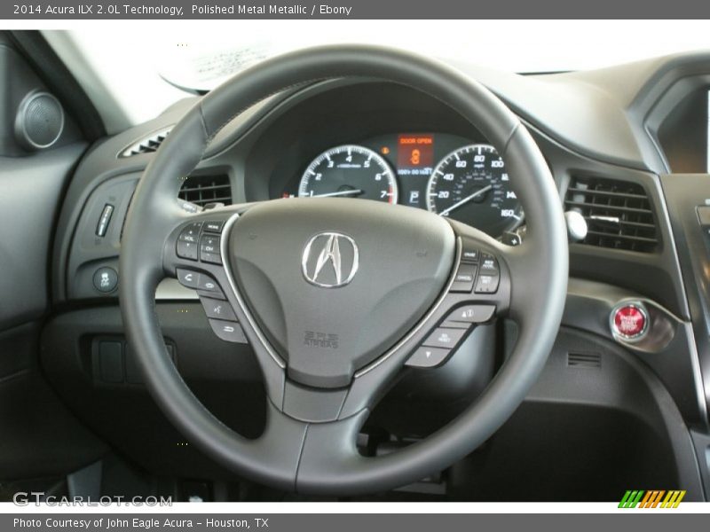 Polished Metal Metallic / Ebony 2014 Acura ILX 2.0L Technology
