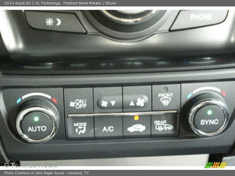 Polished Metal Metallic / Ebony 2014 Acura ILX 2.0L Technology