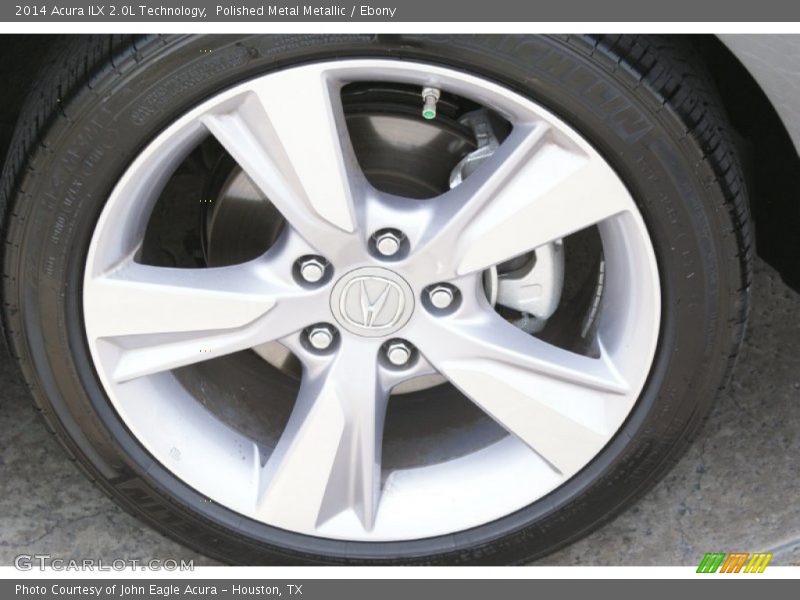 Polished Metal Metallic / Ebony 2014 Acura ILX 2.0L Technology