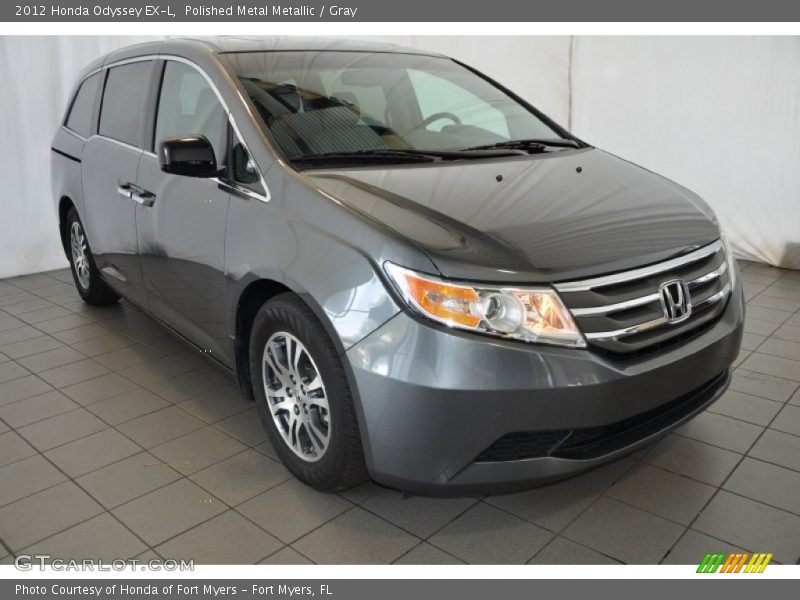 Polished Metal Metallic / Gray 2012 Honda Odyssey EX-L